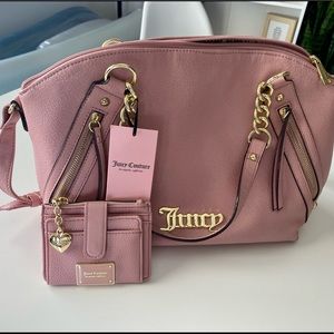 Pink Juicy Couture Purse & Wallet